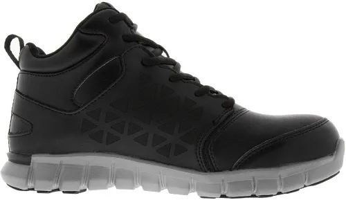 Vista 3 de Reebok Sublite Cushion - Botas de seguridad para hombre, corte medio, atléticas, industriales y de construcción