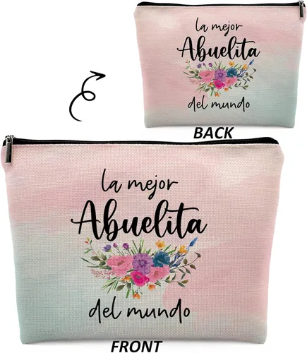 Vista 2 de Bolsa de maquillaje importante de la abuela de las cosas del maquillaje, bolso del viaje del maquillaje de la abuela de la abuela, Color-3Color-3)