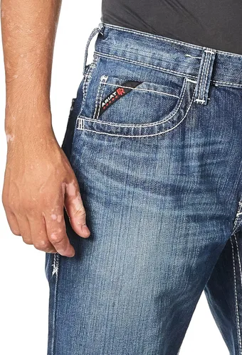 Vista 3 de Ariat FR M4 Relaxed Ridgeline - Jeans de corte de bota para hombre