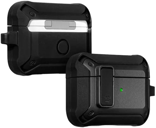 Vista 4 de LAUT - Funda ZENTRY para AirPods Pro (1ª y 2ª generación) - Negro