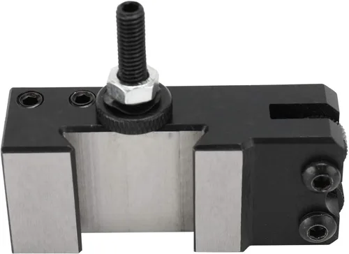 Vista 7 de Toolly 0XA Wedge Type Quick Change Tool Post Set para Mini Torno de hasta 6-9 pulgadas Swing OXA Tool POST