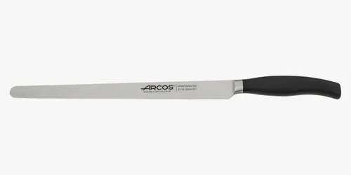 Vista 7 de ARCOS Cuchillo de pan de acero inoxidable de nitrum dentado de 8 pulgadas y hoja de 7.874 in. Cuchillo de cocina. Mango ergonómico POM