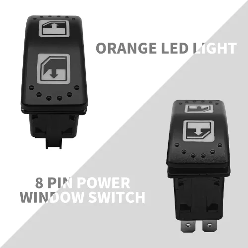 Vista 4 de 710004979 Interruptor de ventana eléctrica apto para CanAm Defender MAX HD8 HD10 2016-2020 Interruptor elevalunas lateral izquierdo del lado