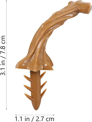 Vista 2 de Garneck 24 Calabazas STEM – Tallo de calabaza de plástico para adorno de calabaza, día de Acción de Gracias y Halloween, decoración de calabaza