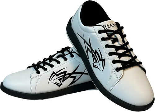 Vista 4 de Pyramid Zapatos tribales blancos para hombre