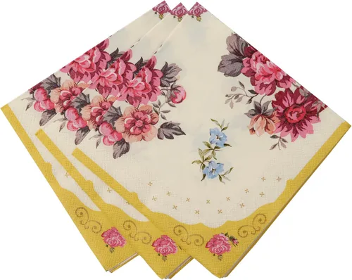 Vista 8 de Talking Tables Platos de papel florales vintage para fiesta de té, grandes, realmente deliciosos, también ideales para fiestas de cumpleaños, baby