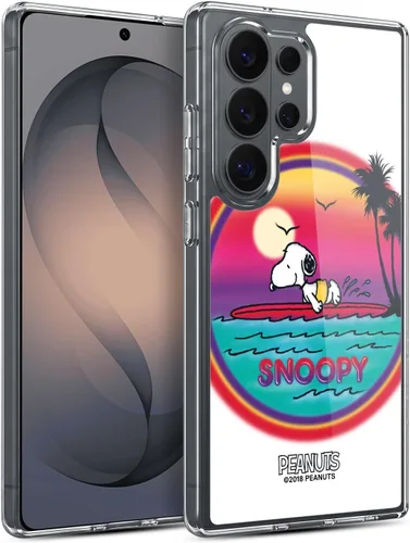Vista 100 de Head Case Designs Officially Licensed Peanuts Beach Surf Snoopy Boardwalk Airbrush Gel Case [Military Grade Protection] Compatible with Google Pixel