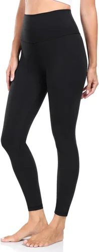 Vista 3 de YUNOGA - Leggings de yoga ultrasuaves de talle alto y sin costuras para mujer, con control de abdomen