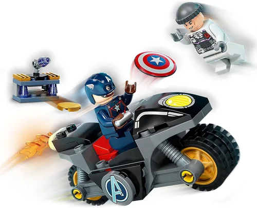 Vista 4 de Lego 76189 Superhéroes Capitán América vs. Hydra
