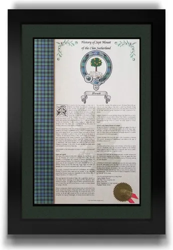Vista 3 de Arnott of the Clan Arnott - Scottish Clan & Sept 11x17 History Print - Tartan, Buckle, Crest, Last Name Surname Meaning, Genealogy, Family Tree