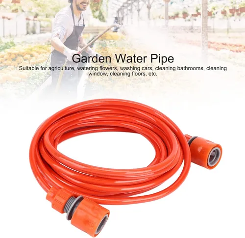 Vista 7 de Manguera de jardín de 6M, manguera flexible ligera sin torceduras, a prueba de heladas, manguera flexible a prueba de explosiones para jardín