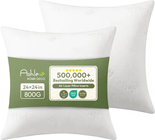 Vista 10 de Ashler - Juego de 2 almohadas lumbares (12 x 20 pulgadas)