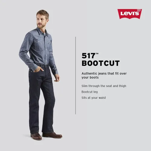 Vista 4 de Levi's Jeans 517 Bootcut para hombre
