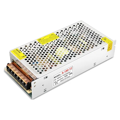 Vista 8 de Fuente de alimentación de 12V 3A 36W AC a DC para 5050 3528 12V LED tira de luz