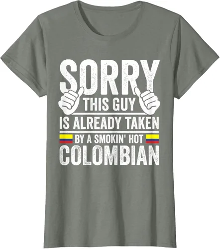 Vista 12 de Camiseta divertida de Colombia Heritage para hombre