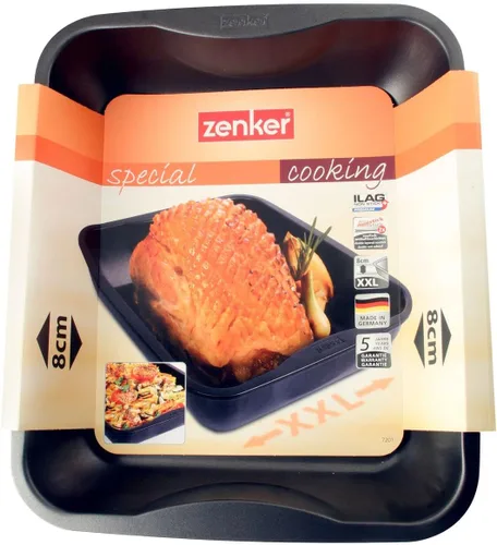 Vista 5 de Zenker Plato para asar "Special Cooking", negro, 15.75 x 13.14.17 x 3.15"XX-Grande