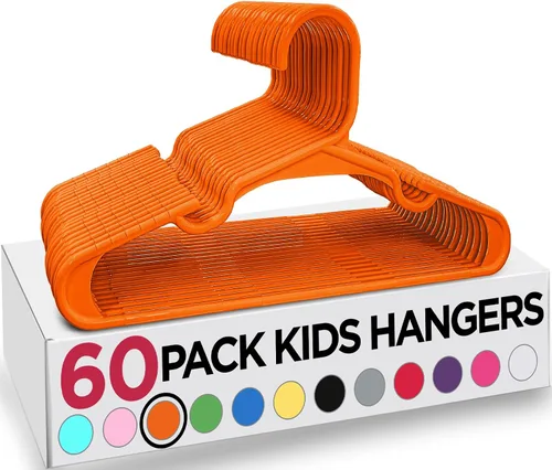 Vista 59 de Utopia Home Paquete de 20 Perchas para Niños - Perchas de Plástico para Bebé de 11.5 Pulgadas para Armario - Perchas para Niños para Ropa y Percha