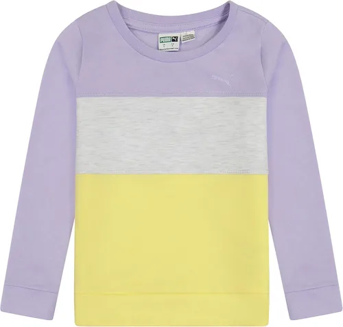 Vista 3 de PUMA girls Fleece Crewneck Pullover & Jogger Set