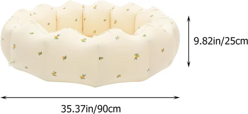 Vista 2 de VICASKY Wear-Resistant Inflatable Pool Water Play Center for Outdoor Backyard Summer Fun Compact and Funny Pool for Boys