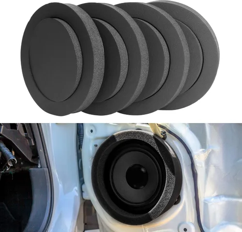 Vista 7 de VOFONO - Anillos de espuma para altavoz de alto rebote de 6 pulgadas, 6.5 pulgadas, 6.75 pulgadas, paquete de 4 unidades universales