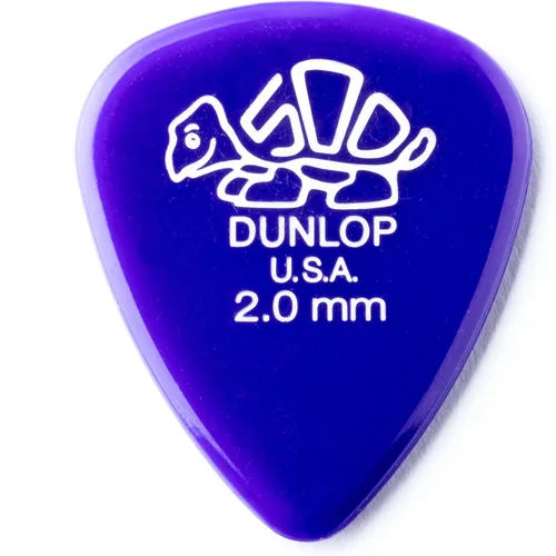 Vista 5 de Dunlop 417P58 0,58 mm Púas Gator Grip, Lavanda, 1.5mm