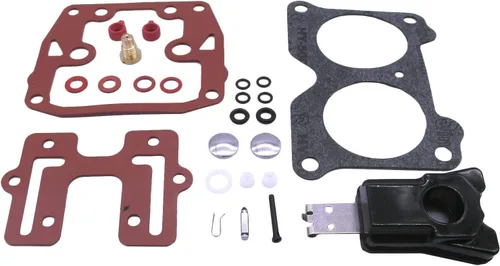 Vista 3 de Motor de barco 0439076 439076 777718 390055 392550 398526 435443 434888 439076 433519 Kit de reparación de carburador para Evinrude Johnson OMC V4