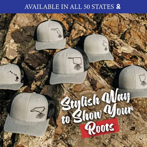 Vista 6 de WYR Wear Your Roots - Gorra de béisbol para camionero
