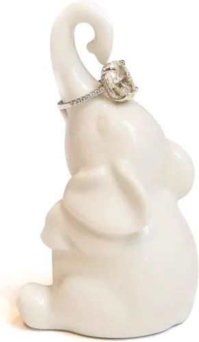 Vista 9 de LZBALUYO Soporte para anillos de elefante y perro, cactus para joyería, organizador de anillos, regalos para mujeres, mamá, día de la madre