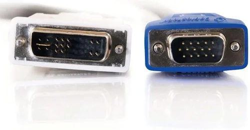 Vista 3 de C2G 26954 DVI macho a HD15 VGA Macho Cable de Video Macho, Negro (6.6 pies, 6.6 ft)