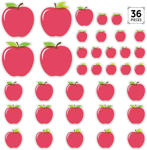 Vista 2 de CTP Apple Time Apples - Recortes de diseñador de tamaños surtidos (#11060 Creative Teaching Press)