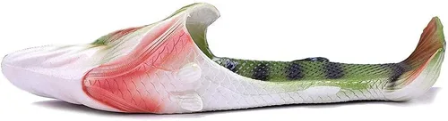 Vista 5 de Pantuflas unisex de pescado, sandalias de lubina, pantuflas de animales y peces