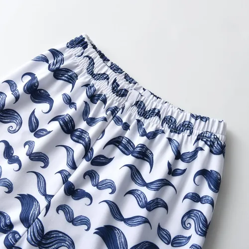 Vista 6 de KuKitty Conjunto de 3 piezas de ropa para bebé recién nacido, mameluco de manga larga + pantalones + sombrero