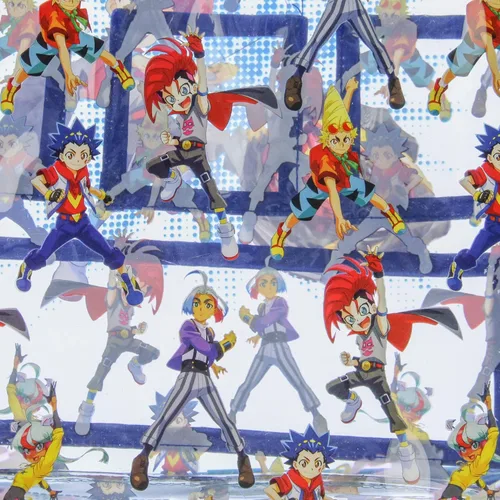 Vista 5 de Beyblade Burst - Mochila de viaje transparente resistente para la escuela, Claro, Mochilas de viaje