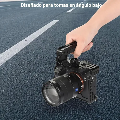 Vista 3 de UTEBIT Mango superior para cámara con pasadores de localización ARRI de 3/8