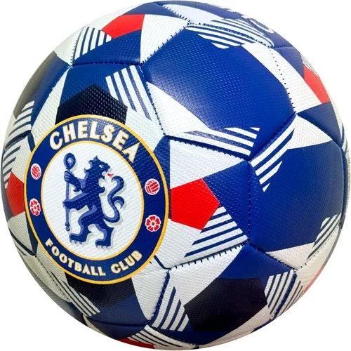 Vista 5 de Icon Sports Balón de fútbol Chelsea FC, para todas las edades, tallas 2,4 y 5, pelota azul Chelsea con licencia