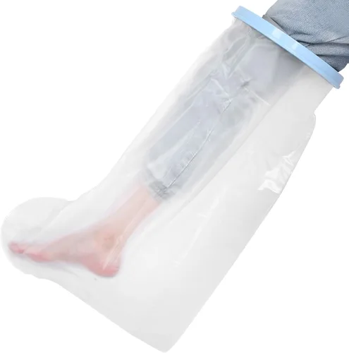 Vista 8 de Adult Foot Leg Cast Covers 71x25.5cm Elastic Shower Protector for Wounds