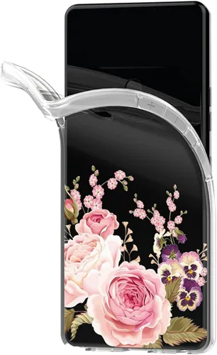 Vista 3 de Funda para Moto G Power 2021 (no compatible con la versión 2020), funda para Motorola G Power, funda transparente y flexible de silicona de goma