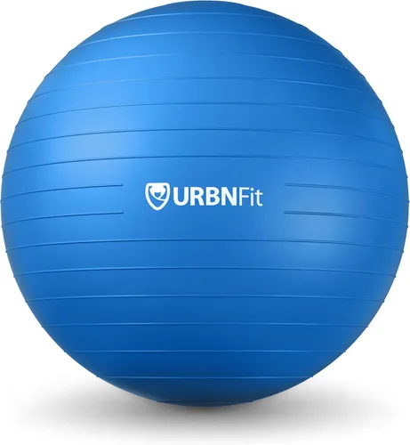 Vista 10 de URBNFit - Pelota de ejercicio, entrenamiento y yoga en varios tamaños, pelota para embarazo y estabilidad, antiestallido, incluye bomba de inflado