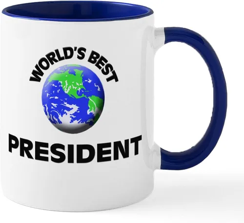 Vista 12 de CafePress MR. PRESIDENT - Taza de café de cerámica (11.0 fl oz)