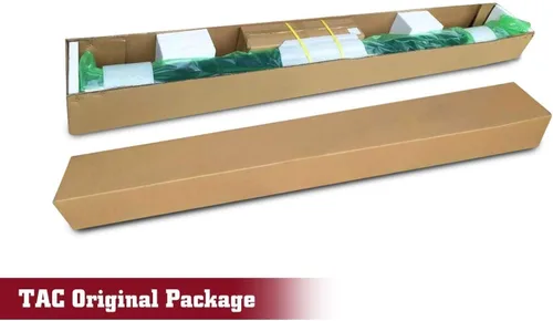 Vista 7 de TAC - Estribos laterales compatibles con Toyota Tundra CrewMax 2022-2024, estribos negros de 3 pulgadas, barras laterales, rieles de escalón, barras