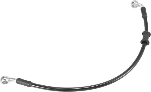 Vista 5 de Motoforti Universal 40 cm 15.75" Manguera de Aceite para Freno y Embrague de Motocicleta, Tubo de Línea Hidráulica Reforzada, Acero Inoxidable Negro