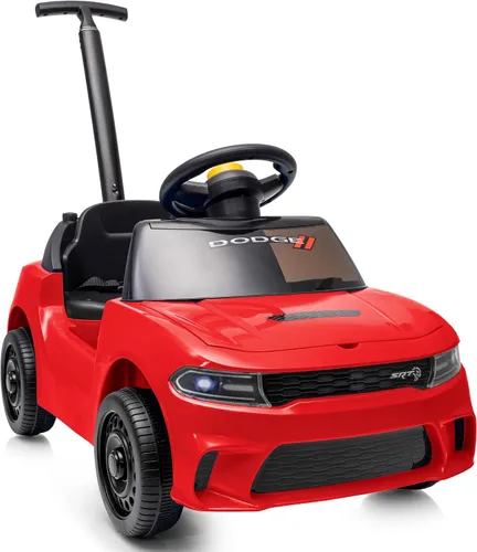 Vista 9 de Hikiddo Auto de Parachoques para Bebés, Auto de Parachoques Eléctrico de 6 V para Niños Pequeños con Control Remoto, Bluetooth - Púrpura Negro