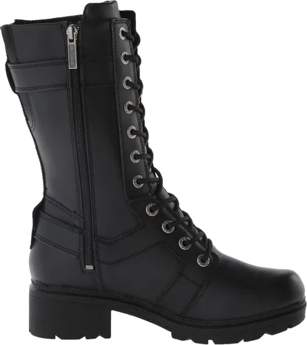 Vista 6 de Harley-Davidson Eda Botas de moto para mujer, color negro