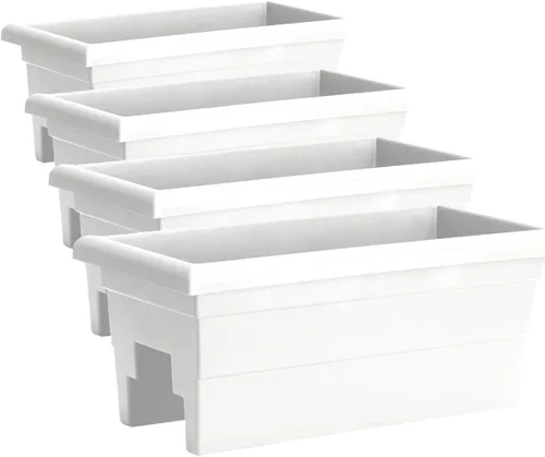Vista 12 de Root & Vessel Jardinera Countryside Rail, Negro, 16