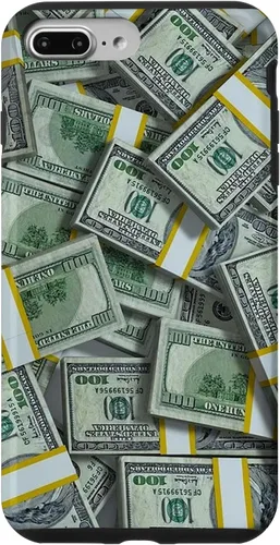 Vista 12 de Pile Money Finance Currency 100 Dollar Stacks Bill s Success Case para iPhone 17