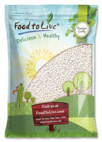 Vista 8 de Food to Live Frijoles marinos, 1 libra crudos, secos, veganos, kosher, frijoles blancos enteros pequeños a granel, buena fuente de proteínas, fibra
