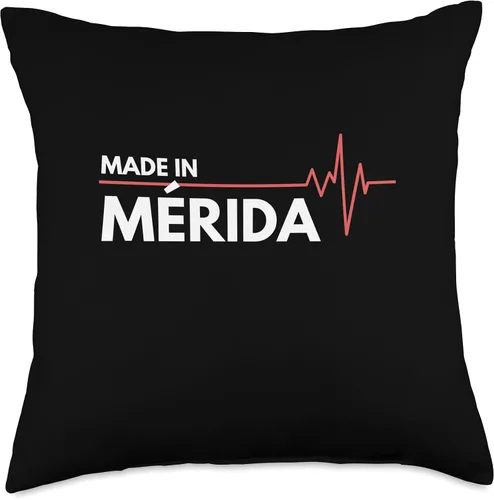 Vista 4 de Made In Merida Mexico Co. Inc. Made in Mérida Mexico - Almohada para lugar de nacimiento, 16 x 16 pulgadas, multicolor