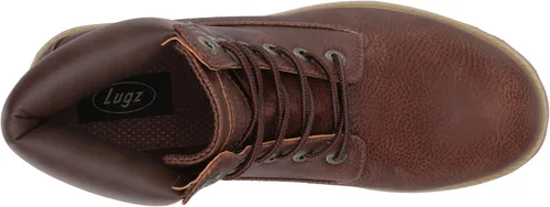 Vista 5 de Lugz Mens Convoy Lace Up Casual Botas Tobillo - Negro