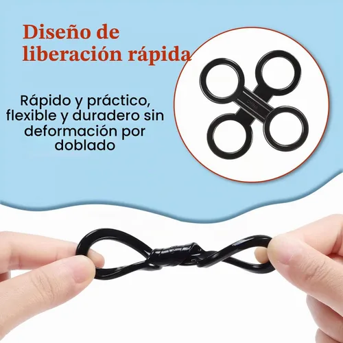 Vista 5 de Weewooday 12 Pcs Buceo Snorkel Keeper Silicona Snorkel Clip