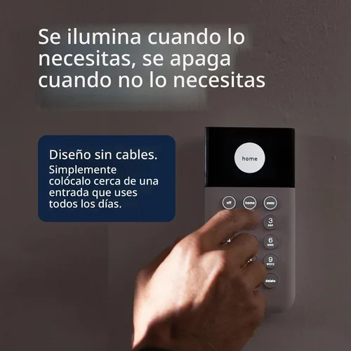 Vista 4 de SimpliSafe - Sistema de seguridad para el hogar con cámaras exteriores inalámbricas de 7 piezas - Supervisión profesional opcional 24/7 - Sin